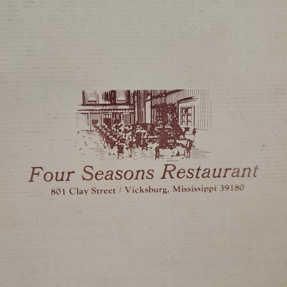 The Famous Four Seasons Restaurant Recipe Book - Vicksburg Mississippi - Picture 3 of 11